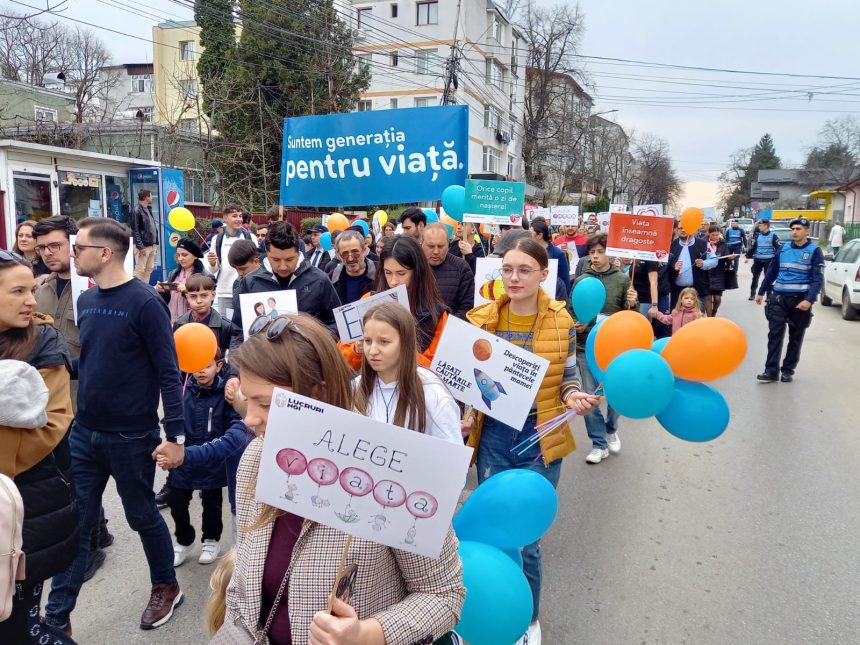 Marsul pentru viata va avea loc duminica la Botosani Consulta traseul