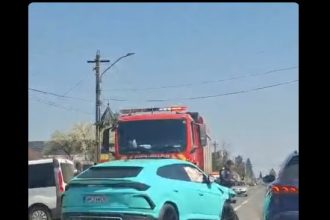 Accident grav de Florii Trei persoane ranite un copil in stare critica