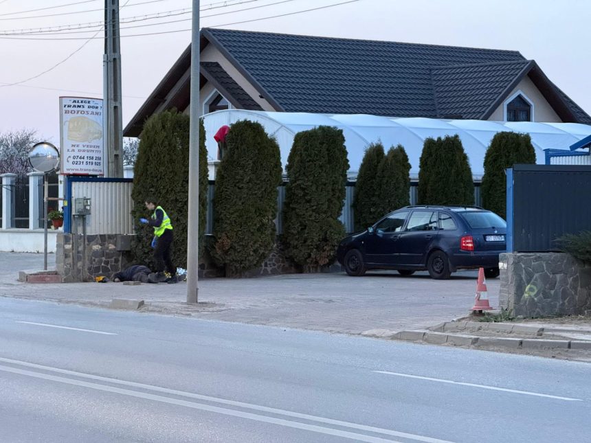 Botosaneanul decedat in fata sediului Trans Dor din Botosani era angajat al companiei Cine este barbatul