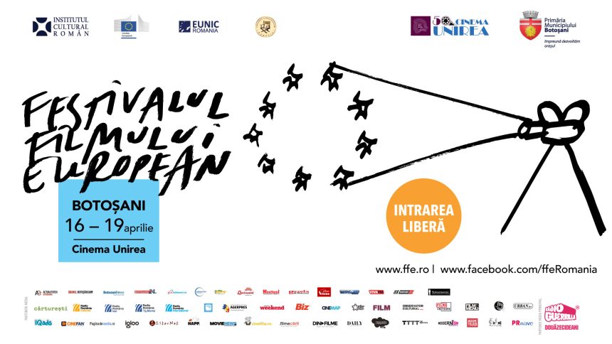 Editia nationala a Festivalului Filmului European incepe astazi cu gala de la Botosani