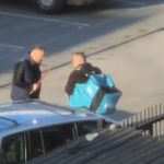 FOTO Barbat din Botosani agresat cu ranga de un individ dupa o altercatie in trafic