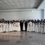 FOTO Corul de fete al Liceului Pedagogic Botosani a castigat locul I la etapa zonala a Olimpiadei Nationale Corale