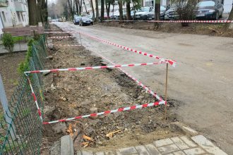 FOTO Lucrari pe o strada din Botosani Atenie soferi se va institui sens unic