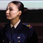 FOTO VIDEO Frumoasa inteligenta si hotarata Tanara din Botosani care exceleaza in armata