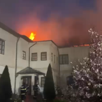 O persoana a decedat in incendiul din prima zi de Paste la Manastirea Bistrita