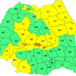 Un nou Cod galben emis de meteorologi a devenit activ in aceasta seara