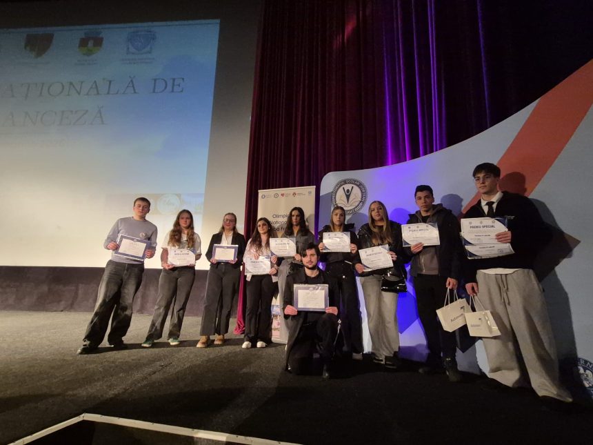 foto 12 elevi au reprezentat botosaniul la olimpiada nationala de limba franceza afla cu ce rezultate s au intors