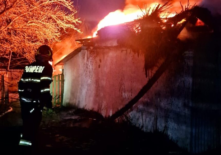 incendiu in saptamana patimilor in judetul botosani doua locuine au ars noaptea trecuta