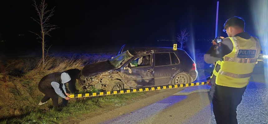 video foto accident grav noaptea trecuta intr o localitate din botosani soferul vinovat era sub influenta baturilor alcoolice