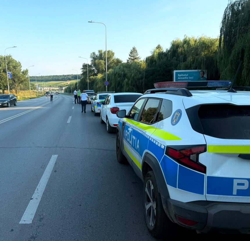 450 de masini oprite pe marginea drumului la Botosani Aciune de amploare a autoritatilor