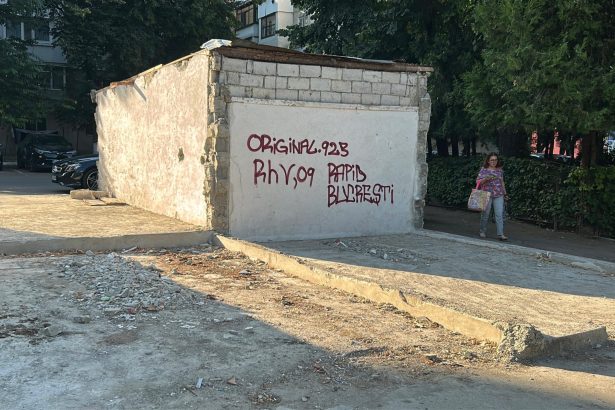 FOTO Proprietarii de garaje din Botosani au decis sa demoleze construciile dupa ce Primaria nu le a prelungit concesiunea