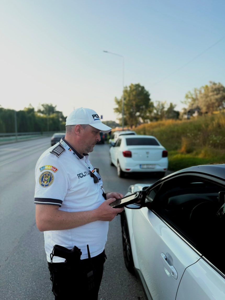 Blitz pe un drum national din Botosani Zece soferi au ramas fara permis