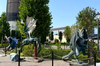 Celebrul Drogon din Game of Thrones a ajuns la Iulius Mall Suceava Vino sa explorezi fascinanta lume a dragonilor animatronici
