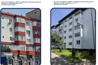 Comunicat Primaria Botosani privind implementarea proiectului Renovarea energetica a cladirilor rezidentiale din Botosani Etapa II