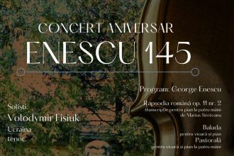Concertul aniversar Enescu 145 de la Dorohoi
