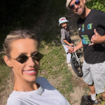 FOTO A renuntat la vacantele de lux pentru linistea de la Botosani Gabriela Otil si a adus sotul in vacanta la Tudora
