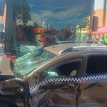 FOTO Accident cu 12 masini si un autobuz Soferul autobuzului avea alcoolemie