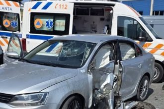 FOTO Accident pe drumul Botosani Suceava Un tanar de 23 de ani si a pierdut viata
