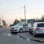 FOTO Accident pe o strada din Botosani Nu sunt victime dar soferul a primit dosar penal