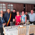 FOTO Bunica din judetul Botosani sarbatorita pentru implinirea a 100 de ani Un secol de viata trait cu demnitate credinta si putere