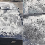 FOTO Cum a descoperit un sofer din Botosani masina sa M ai lasat insarcinata