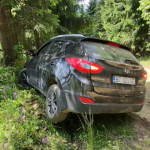 FOTO Familie din Botosani implicata intr un accident Nu a actionat frana de mana