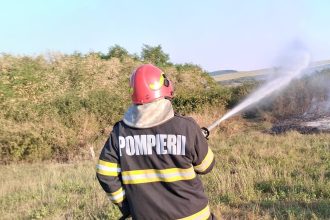 FOTO Incendiu in trei localitati din judetul Botosani in ultimele ore