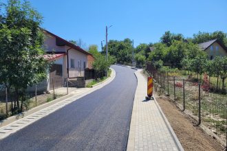 FOTO O noua strada din municipiul Botosani a fost reabilitata complet scapand de piatra si gropi