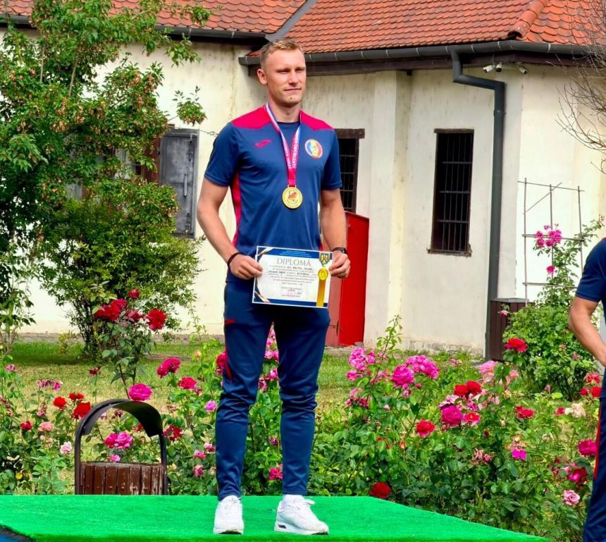 FOTO Pompier din Botosani campion national la Pista cu obstacole