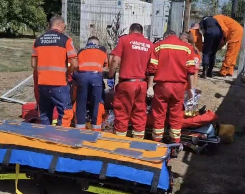 FOTO Tragedie Un barbat din Botosani si a pierdut viata intr un accident de munca