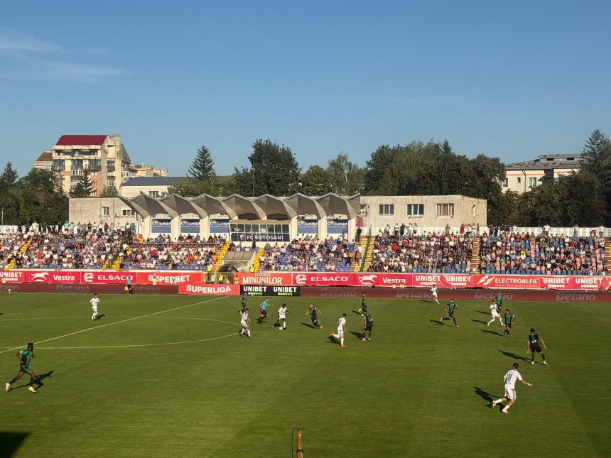 Fara Croitoru pe banca si fara gol pe tabla FC Botosani