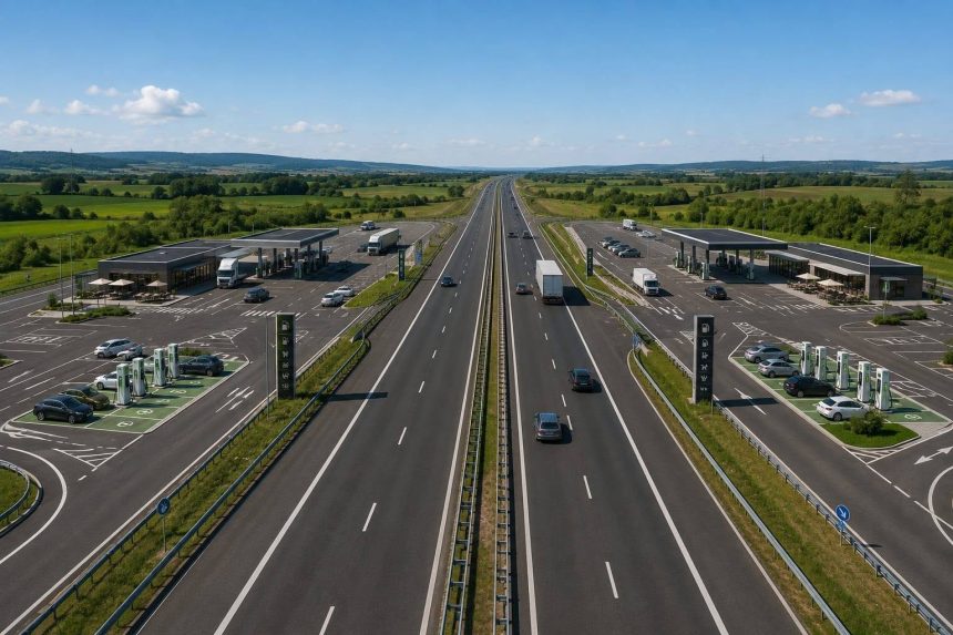 Primel doua statii de benzina vor fi construite pe autostrada Moldovei Ce companie a castigat licitatiile