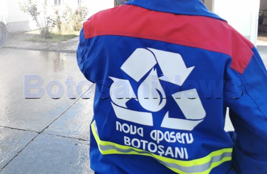 Sunt disponibile opt locuri de munca la societatea de apa si canalizare din Botosani