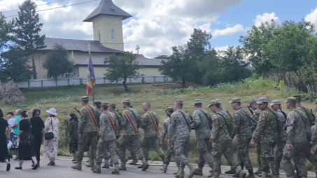 Un veteran de razboi din Botosani a plecat in vesnicie la 103 ani A fost inmormantat cu onoruri militare