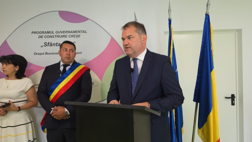 VIDEO Cseke Attila la inaugurarea cresii din Bucecea Am demonstrat ca putem transforma o idee pe hartie in peste 100 de creshe oferite comunitatilor