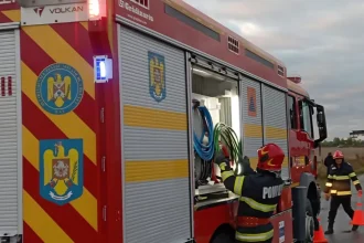 Accident cu 11 persoane, dintre care opt copii