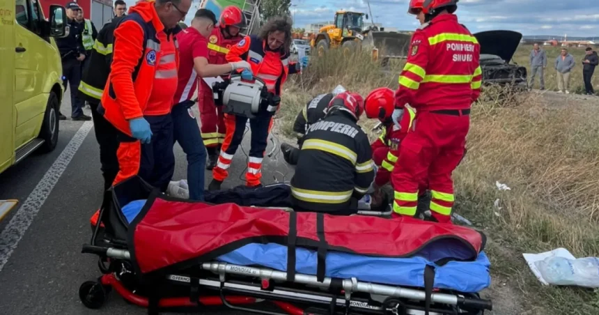 Accident mortal cu un camion din Botoșani. Un tânăr de 32 de ani și-a pierdut viața