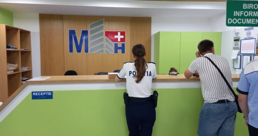 Botoșănean de 39 de ani, dus la spital după ce a fost oprit de polițiști. Ce au descoperit