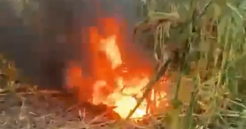 Dronă prăbușită lângă case, în Suceava: „Am crezut că a explodat butelia”