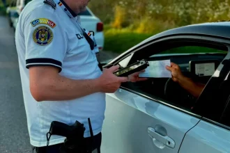 Filtre în trafic la Dorohoi: 70 de mașini oprite pentru control