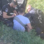 FOTO Accident cu două mașini în Botoșani! Un tânăr, salvat de jandarmi