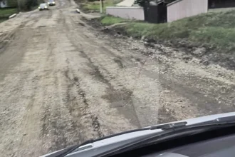 FOTO Transportatorii din Botoșani trag un semnal de alarmă privind starea drumurilor