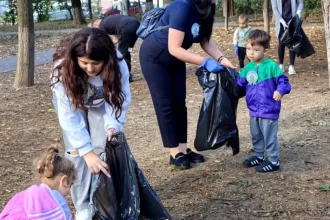 Grădinița din Botoșani care a transformat sâmbăta într-o lecție de ecologie