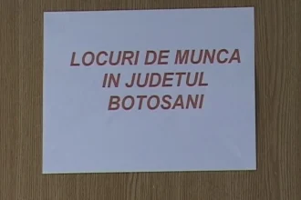 Locuri de muncă vacante în baza de date a AJOFM Botoșani, săptămâna aceasta