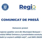 Proiect verde pe Bulevardul Eminescu din Botoșani: mai puțină poluare, viață mai bună