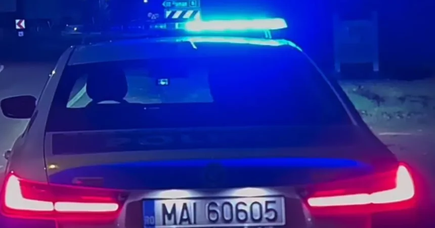 Șofer din Botoșani, oprit de polițiști înainte de a provoca o tragedie