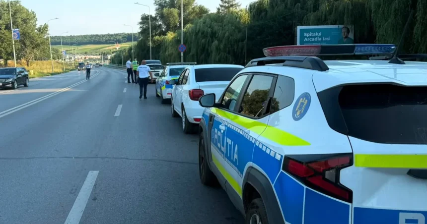 Șoferii din Botoșani, opriți de polițiști și întrebați unde merg. Controale anunțate