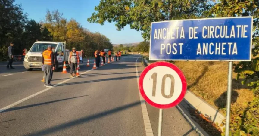 Anchetă rutieră la Botoșani: Șoferii, întrebați unde merg și ce fac acolo