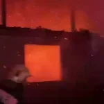 Casă cuprinsă de flăcări în toiul nopții, lângă Botoșani