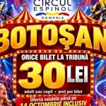Circul Espinol aduce la Botoșani spectacolul Evolution și un proiect educațional